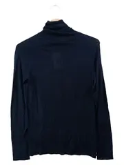 Vorschaubild 2 von Damen Pullover Rollkragen Gr. 34;XS Blau Klassisch Elegant