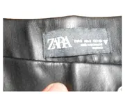 Vorschaubild 6 von Damen High Waist Hose Lederoptik Schwarz Gr. S/36 Skinny