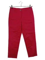 Vorschaubild 1 von Taifun Damen Stoffhose Chino Gr. 36 Rot Casual Baumwolle