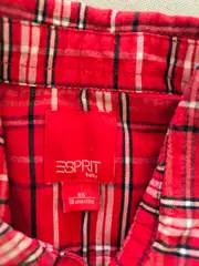 Vorschaubild 3 von Kinder Freizeithemd Karohemd Gr. 86 Rot Casual