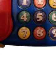 Vorschaubild 3 von ABC Spielzeugtelefon Kinder Lerntelefon mit Zahlen Blau Rot Gelb