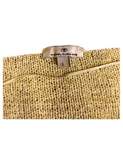 Vorschaubild 2 von Damen Pullover Strickpullover Gelb Gr. L V-Ausschnitt