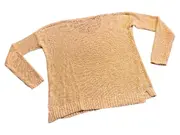 Vorschaubild 3 von Damen Pullover Strickpullover Gelb Gr. L V-Ausschnitt