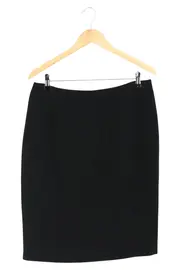 Vorschaubild 1 von Bleistiftrock Damen Gr. 42 Schwarz Business Elegant Klassisch Polyester