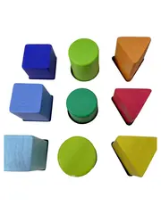 Vorschaubild 1 von Holz Sortierspiel Formenspiel Steckspiel Kinder Lernspielzeug