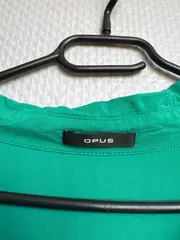 Vorschaubild 7 von Damen Hemdbluse Gr. 38/M Grün Casual Viskose Langarm
