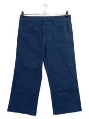 Vorschaubild 1 von Damen Stoffhose W32/40/L Dunkelblau Vintage