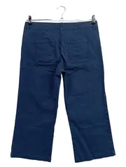 Vorschaubild 2 von Damen Stoffhose W32/40/L Dunkelblau Vintage
