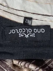 Vorschaubild 3 von Damen Freizeitkleid Midikleid grafisch Braun Gr. 42