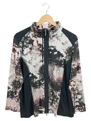 Vorschaubild 1 von Damen Leichte Jacke Gr. 48 Mehrfarbig Modern Grafisch