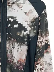 Vorschaubild 3 von Damen Leichte Jacke Gr. 48 Mehrfarbig Modern Grafisch