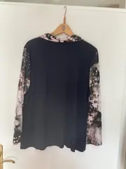 Vorschaubild 2 von Damen Leichte Jacke Gr. 48 Mehrfarbig Modern Grafisch