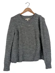 Vorschaubild 1 von Damen Pullover Gr. 40/L Grau Casual Strick