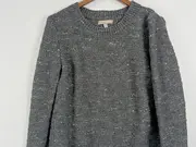 Vorschaubild 4 von Damen Pullover Gr. 40/L Grau Casual Strick