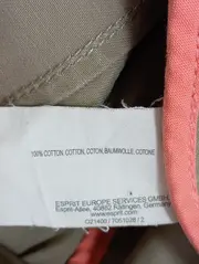 Vorschaubild 4 von Damen Leichte Jacke Gr. 36/S Beige Baumwolle Klassisch Casual