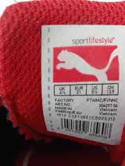 Vorschaubild 4 von Kinder Sneaker low Gr. 21 Rot Sportschuhe Klettverschluss