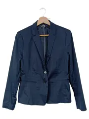 Vorschaubild 1 von Damen Blazer Business Blau Gr. 36 P Baumwolle