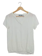 Vorschaubild 1 von Damen T-Shirt Gr. 36 Weiß Casual Viskose