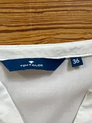 Vorschaubild 2 von Damen T-Shirt Gr. 36 Weiß Casual Viskose