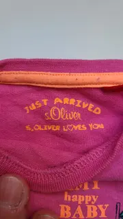 Vorschaubild 5 von Baby Body Mädchen Langarm Panda Motiv Pink Gr. 62