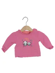 Vorschaubild 1 von Baby Body Mädchen Langarm Panda Motiv Pink Gr. 62