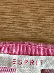 Vorschaubild 5 von Damen Langarmshirt Pink Weiß Gestreift Gr. 34/XS Casual