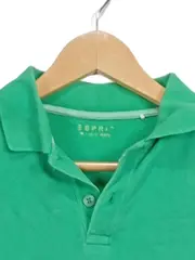 Vorschaubild 2 von Poloshirt Kinder Gr. 12-13 Jahre / 152 Grün Kurzarm Baumwolle