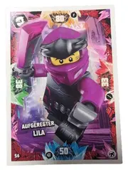 Vorschaubild 1 von Ninjago Sammelkarte Aufgeregter Lila Trading Card Game