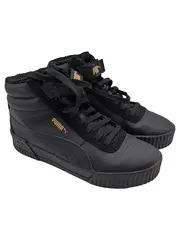 Vorschaubild 1 von Carina Mid Damen Sneaker High Streetwear Fellbesatz Schwarz Gr. 39