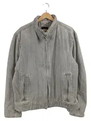 Vorschaubild 1 von Herren Jeansjacke Gr. 52 XL Grau Leichte Jacke Casual Zip