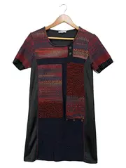 Vorschaubild 1 von Damen Freizeitkleid Gr. 36;S Mehrfarbig Strickmuster Baumwolle