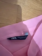 Vorschaubild 2 von Plisseerock Damen Gr. 40/M Rosa Maxirock Faltenrock Feminin