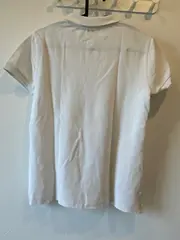 Vorschaubild 2 von Herren Poloshirt Gr. S (46) Weiß Klassisch