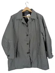 Vorschaubild 1 von Herren Jacke Mantel Grau Gr. 46 S Casual Meliert Steppfutter