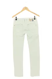 Vorschaubild 2 von BM DENIM Damen Jeans Regular Fit W27 Grün Casual Urban
