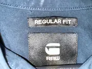 Vorschaubild 6 von Herren Freizeithemd Regular Fit Gr. L Blau Baumwolle