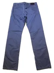 Vorschaubild 3 von Herren Stoffhose Chino Grau Größe 38 W38 Baumwolle Casual