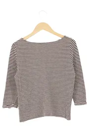 Vorschaubild 2 von Damen Pullover Gr. 36/S Gestreift Mehrfarbig Casual