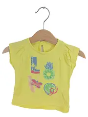 Vorschaubild 1 von Baby T-Shirt Gr. 62 Gelb Sommer Motiv Mädchen