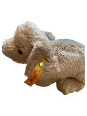 Vorschaubild 2 von Kuscheltier Hund Beige Klassisch Knopf im Ohr 8cm