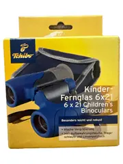 Vorschaubild 1 von Kinder Fernglas 6x21 Blau Robust Leicht mit Tasche