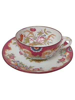 BAVARIA PORZELLAN Tasse und Unterteller