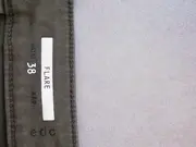 Vorschaubild 3 von edc FLARE Jeans Regular Fit Damen Oliv Baumwolle Gr. W29/38/M