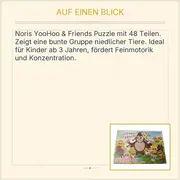 Vorschaubild 3 von YooHoo & Friends Puzzle 48 Teile Kinderpuzzle 24x18cm