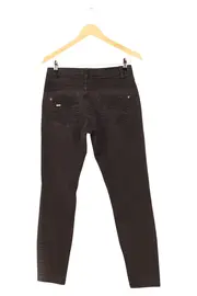 Vorschaubild 2 von Damen Jeans Slim Fit Schwarz Gr. S (W28/36) Baumwolle