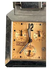Vorschaubild 2 von Herren Armbanduhr Chronograph Modern Silber Metallarmband