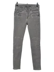 Vorschaubild 1 von Damen Jeans Slim Fit Grau Gr. 34 XS Modern