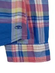 Vorschaubild 6 von Hemdbluse Damen Kariert Mehrfarbig Gr. 42 XL Langarm Baumwolle