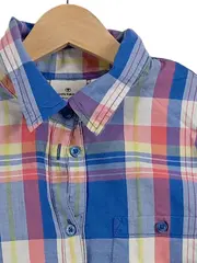 Vorschaubild 5 von Hemdbluse Damen Kariert Mehrfarbig Gr. 42 XL Langarm Baumwolle