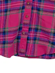 Vorschaubild 3 von Damen Hemdbluse Kariert Pink S Langarm Baumwolle